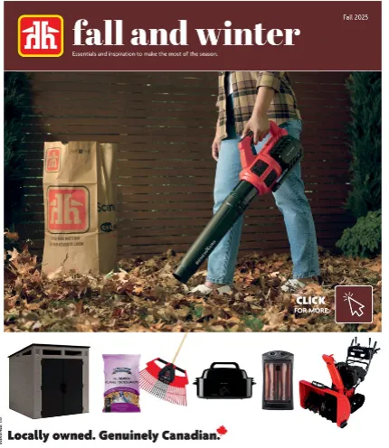 Home Hardware flyers from August 14 to November 5 2025 - flyer page 1