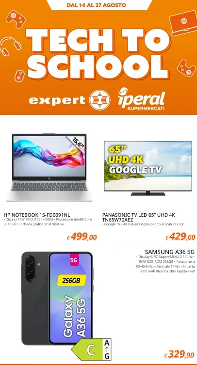 Iperal - Cataloghi settimanali da 14 agosto a 27 agosto di 2025 - Pagina del volantino 