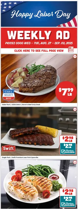 Weekly ad Brookshire Brothers Sales from August 27 to September 2 2025 - Page 1