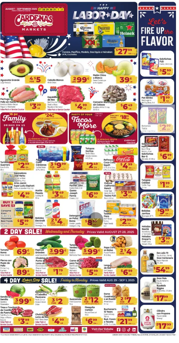 Weekly ad  Cardenas Sales from August 27 to September 2 2025 - Page 1