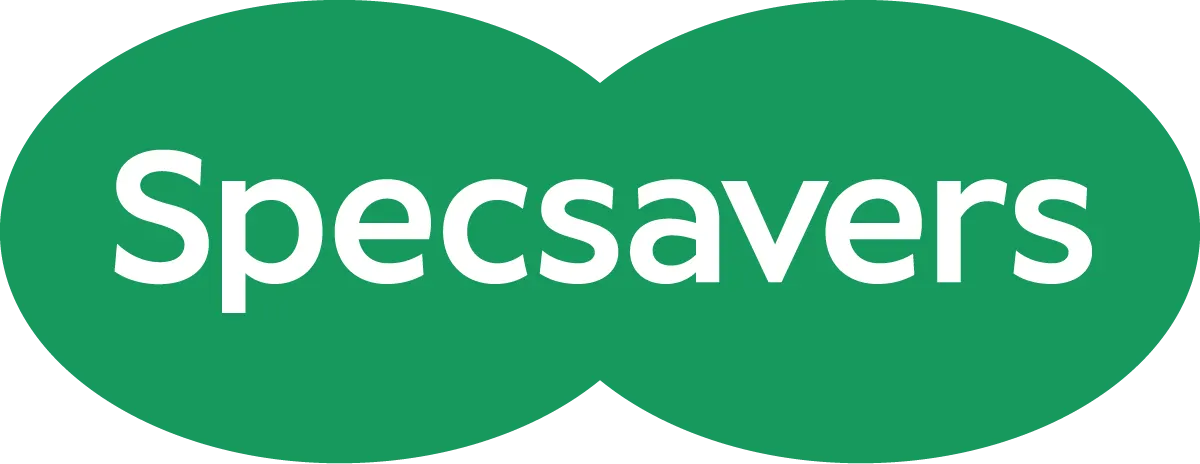 Specsavers logo. Current weekly ad