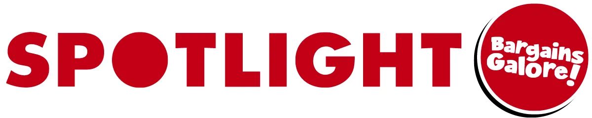 Spotlight logo of current flyer