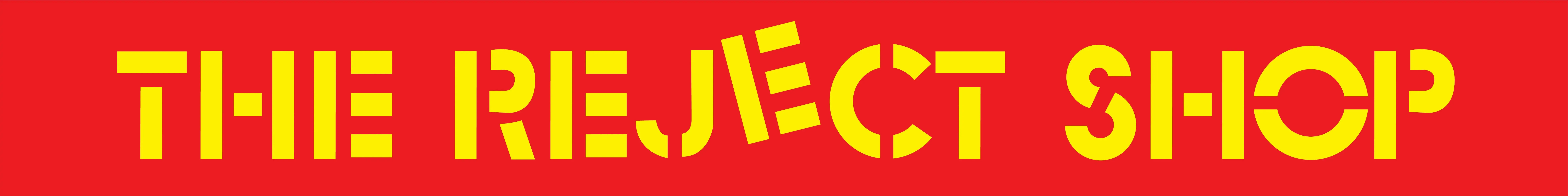 The Reject Shop logo of current flyer