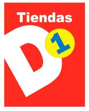 Tiendas D1 logo de catálogo