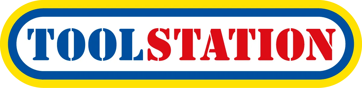 Toolstation logo in de folder van deze week
