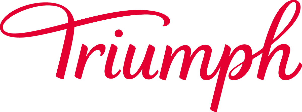 Triumph logo in de folder van deze week