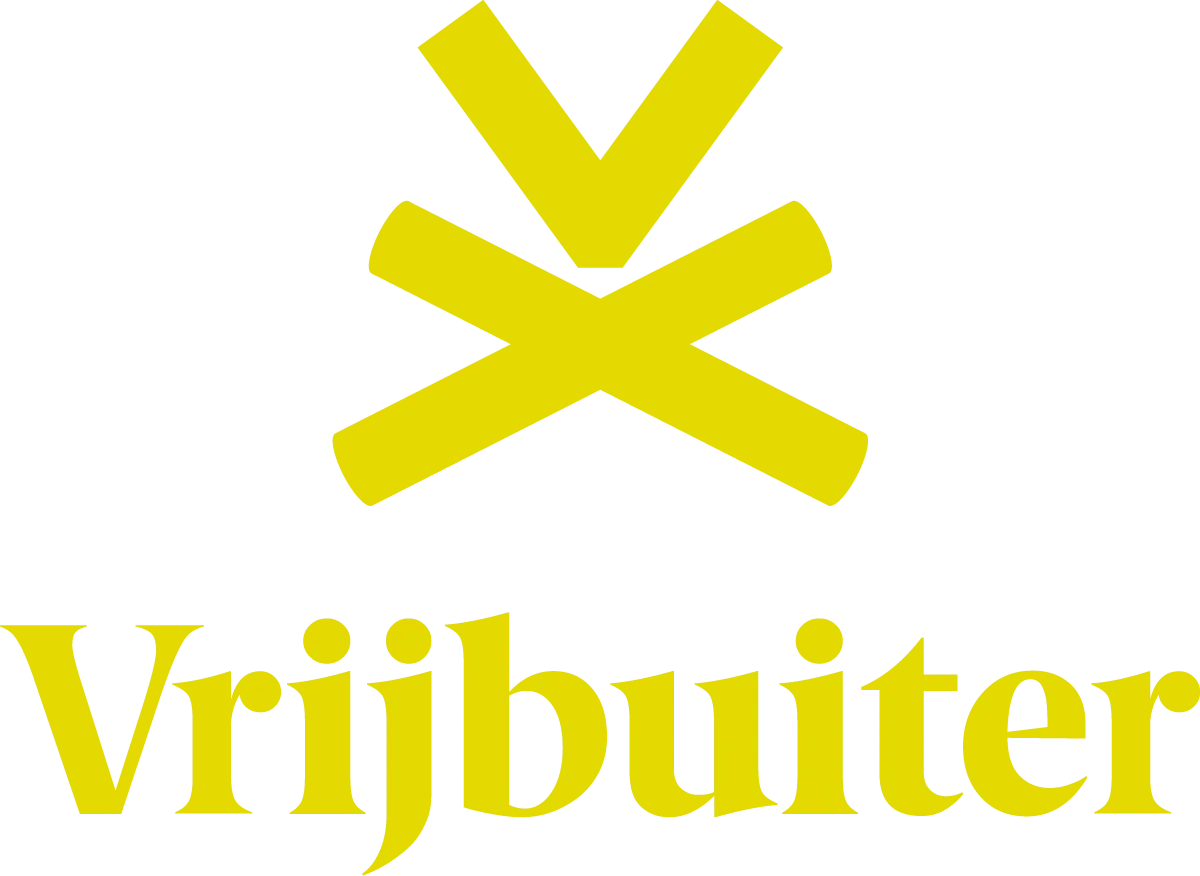 Vrijbuiter logo in de folder van deze week