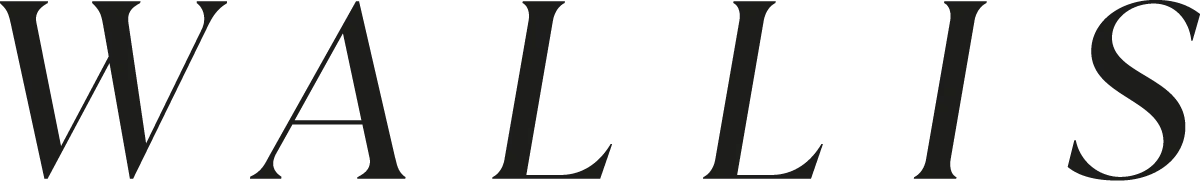 Wallis logo. Current catalogue