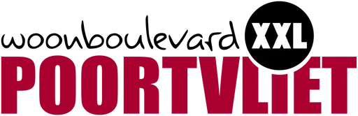 Woonboulevard Poortvliet logo in de folder van deze week