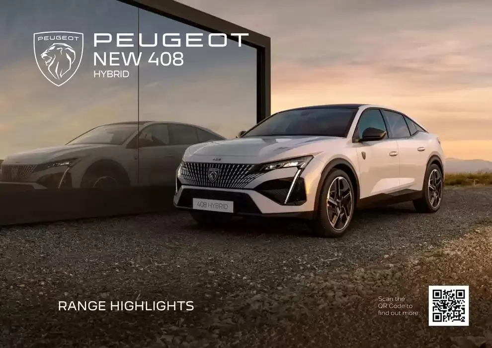 Peugeot 408 HYBRID BROCHURE - Catalogue valid from 11 December to 11 December 2025 - page 1