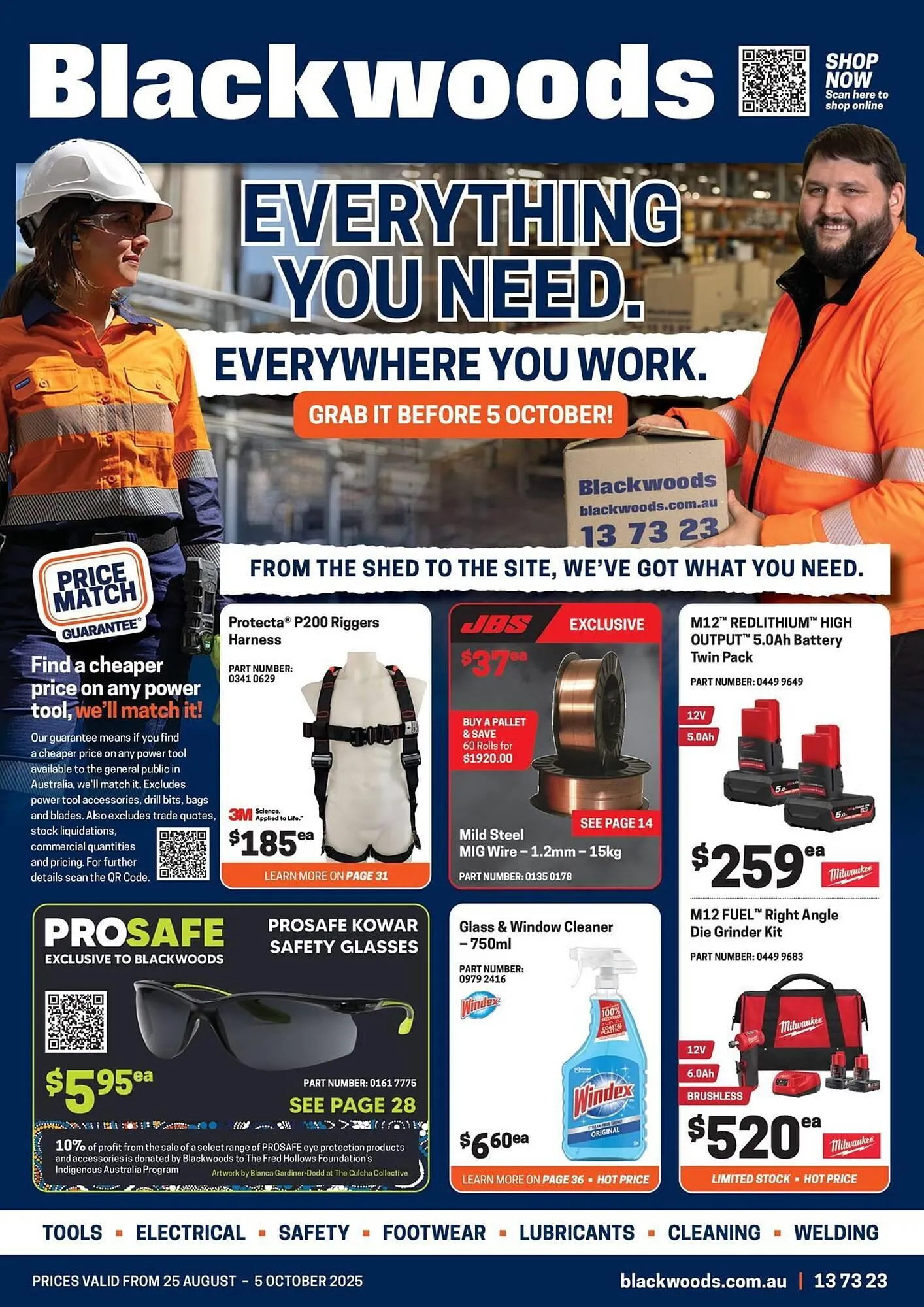 Blackwoods catalogue - Catalogue valid from 26 August to 5 October 2025 - page 1