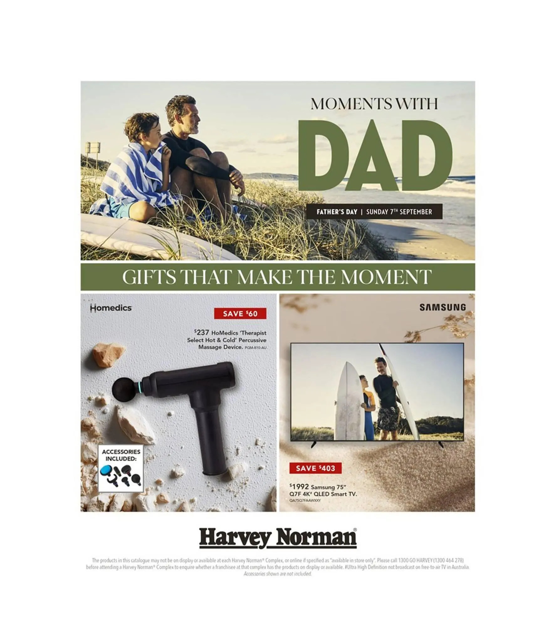 Harvey Norman catalogue - Catalogue valid from 28 August to 7 September 2025 - page 1