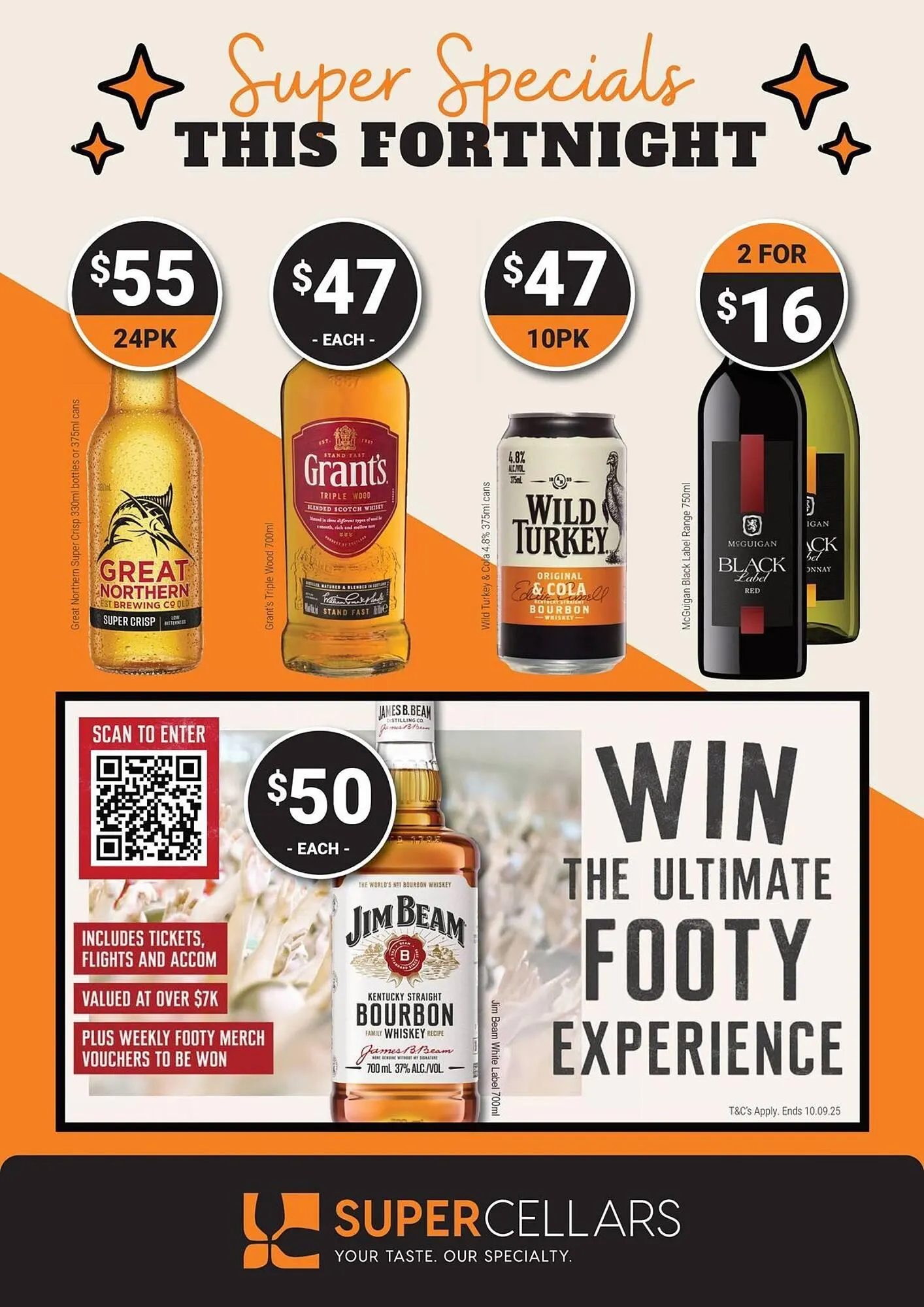 Super Cellars catalogue - Catalogue valid from 14 August to 26 August 2025 - page 1