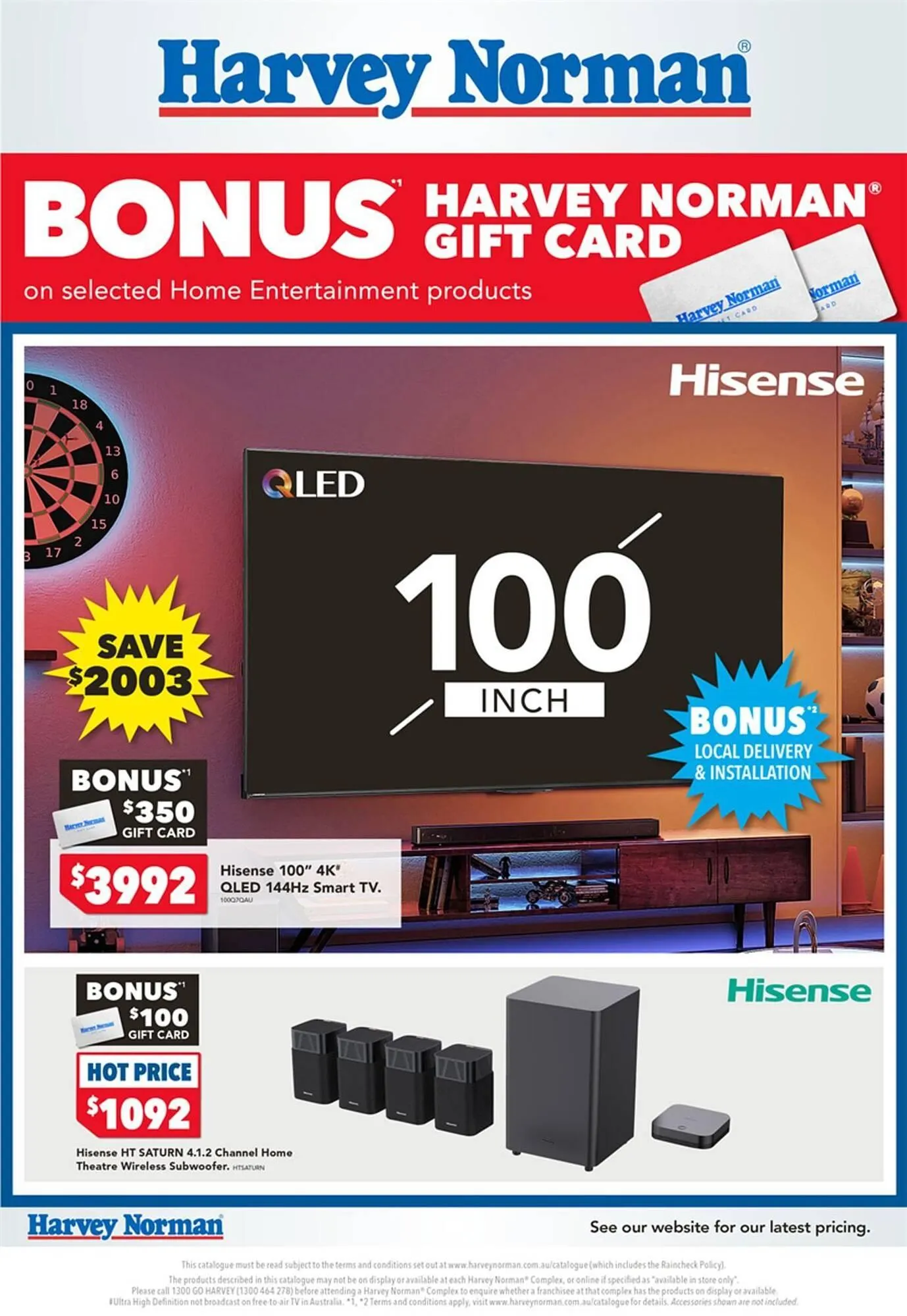 Harvey Norman catalogue - Catalogue valid from 14 August to 22 August 2025 - page 1