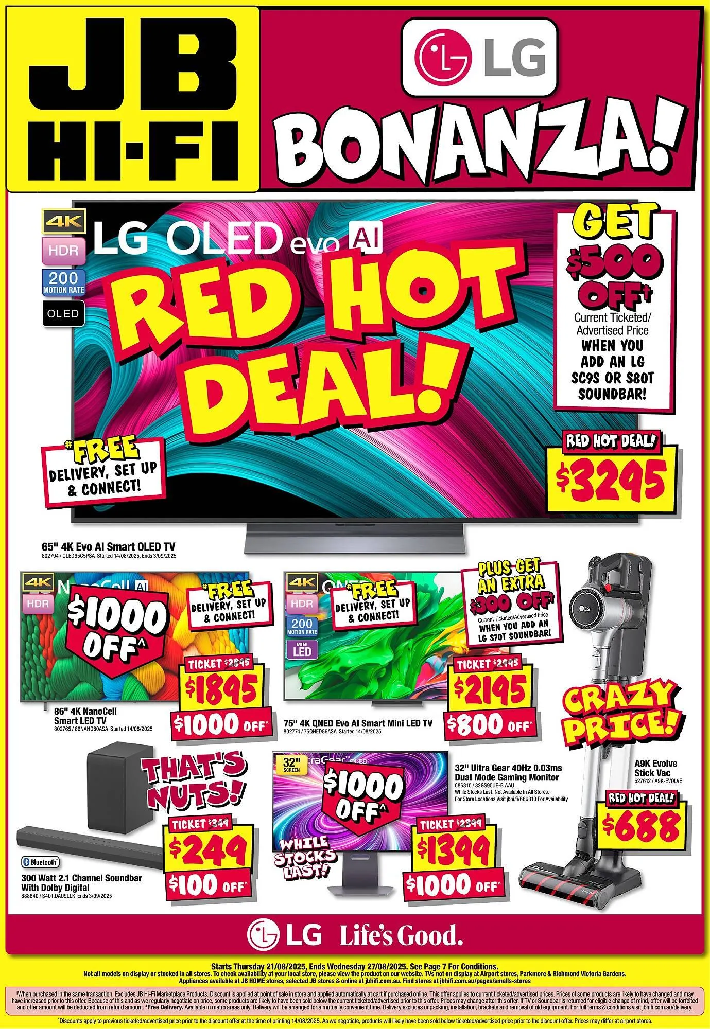 JB Hi-Fi catalogue - Catalogue valid from 21 August to 27 August 2025 - page 1