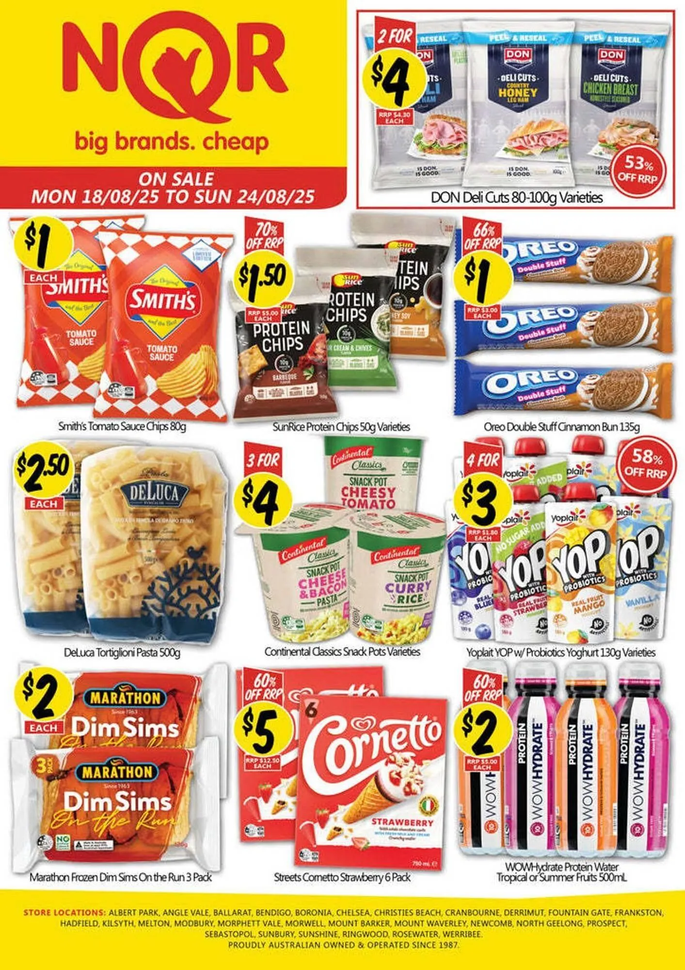 NQR catalogue - Catalogue valid from 18 August to 24 August 2025 - page 1