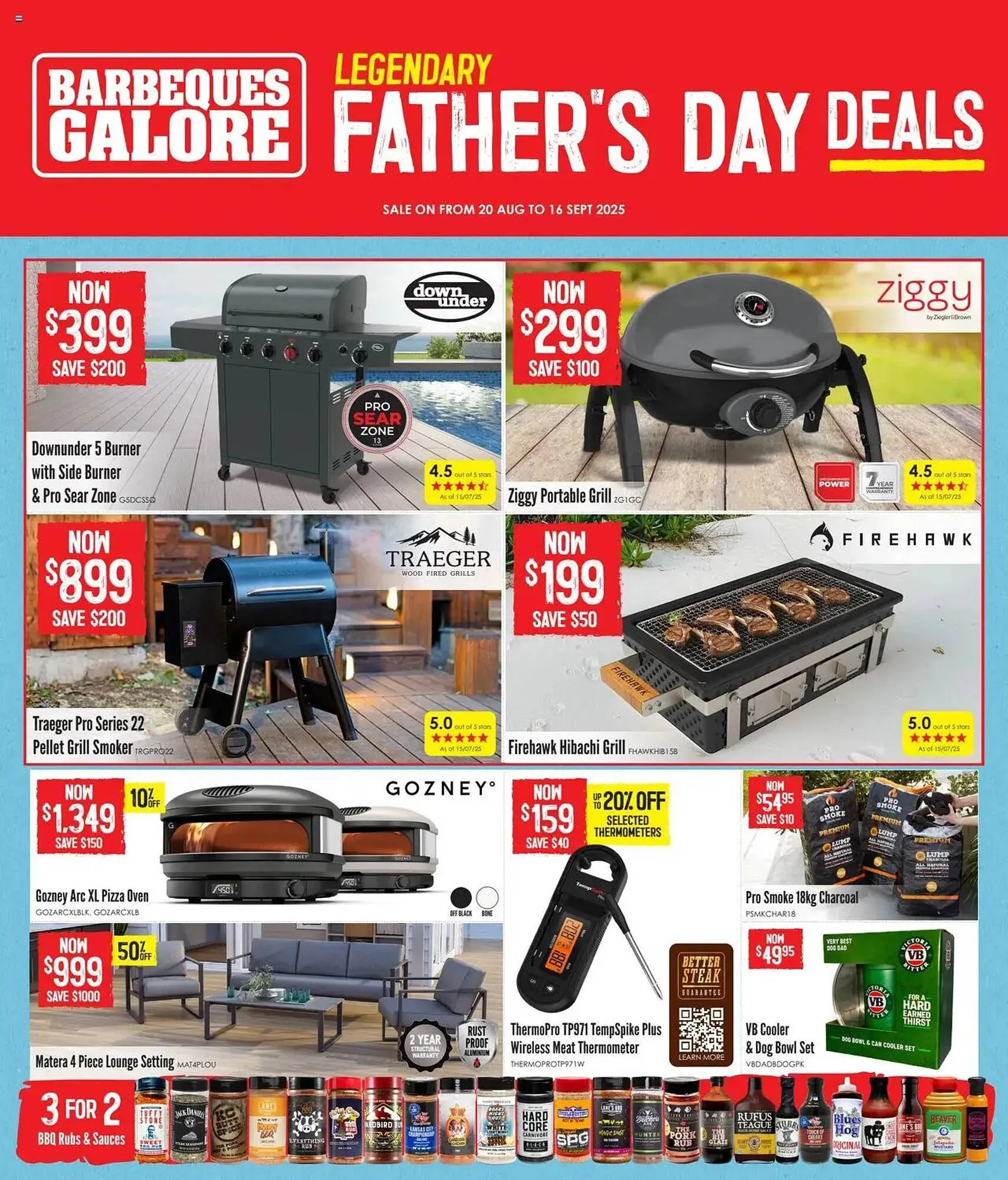 Barbeques Galore catalogue - Catalogue valid from 20 August to 16 September 2025 - page 1