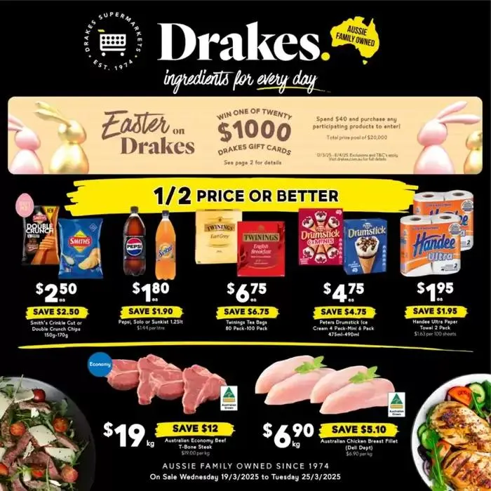Drakes 19/03 - 1