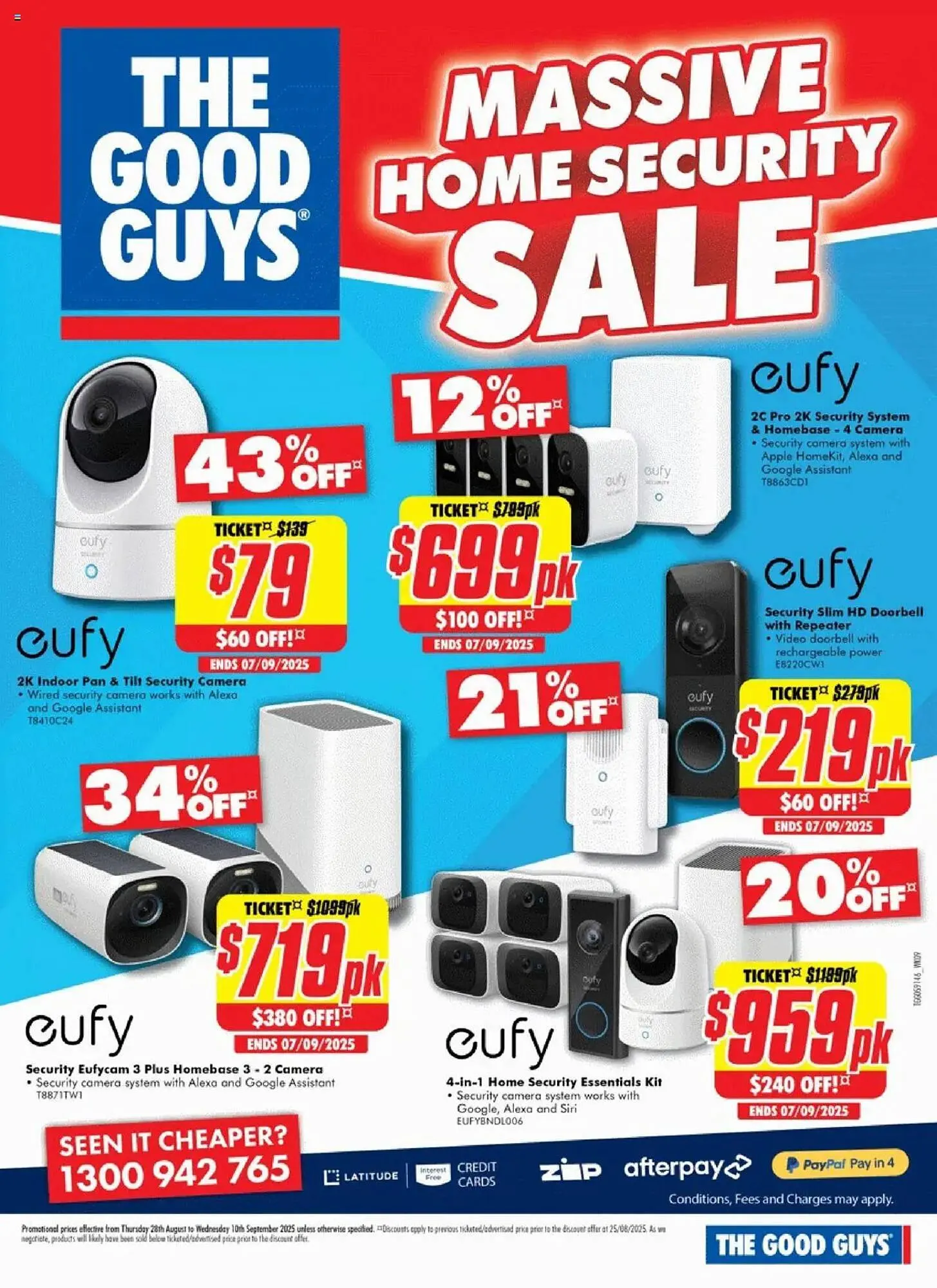 The Good Guys catalogue - Catalogue valid from 26 August to 10 September 2025 - page 1