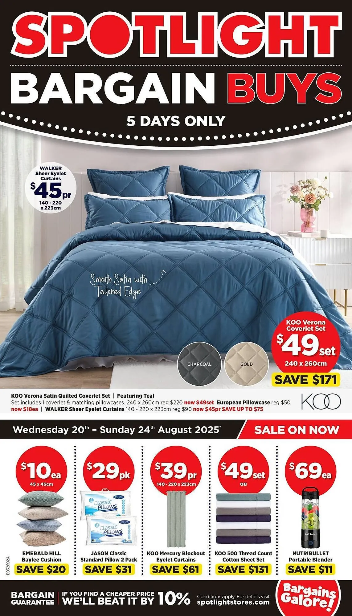 Spotlight catalogue - Catalogue valid from 21 August to 24 August 2025 - page 1