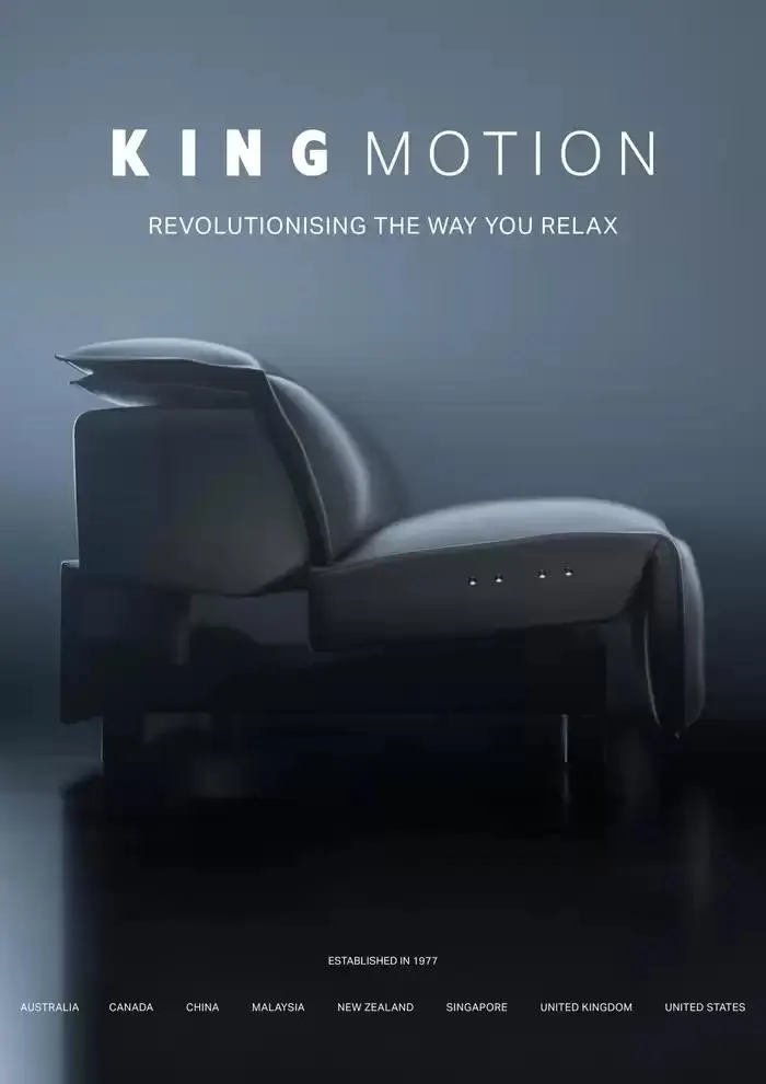 King Motion - Revolutionsing The Way You Relax - Catalogue valid from 20 January to 31 December 2025 - page 1