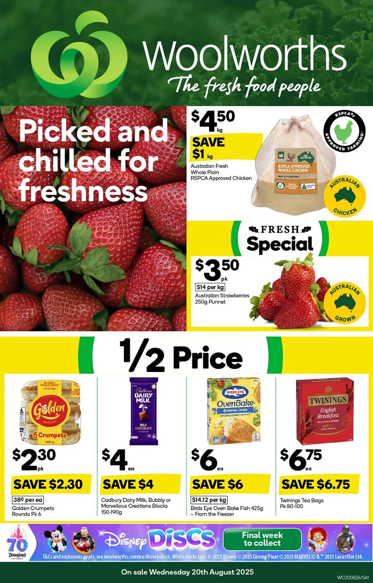 Woolworths catalogue - Catalogue valid from 20 August to 26 August 2025 - page 1