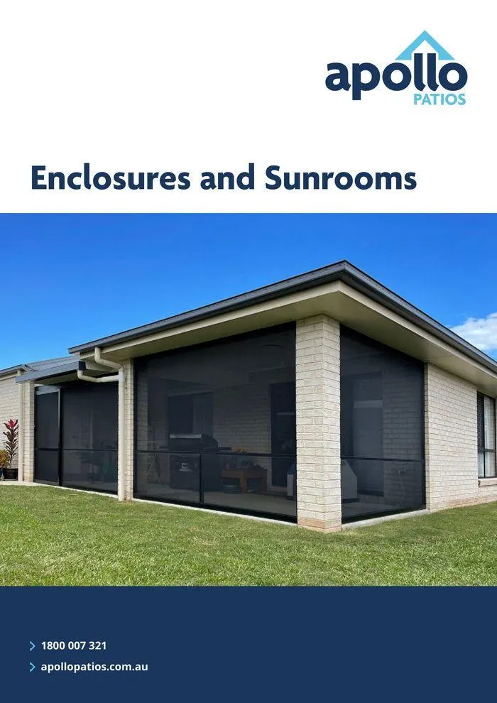 Enclosures and Sunrooms - Catalogue valid from 31 May to 31 December 2025 - page 1