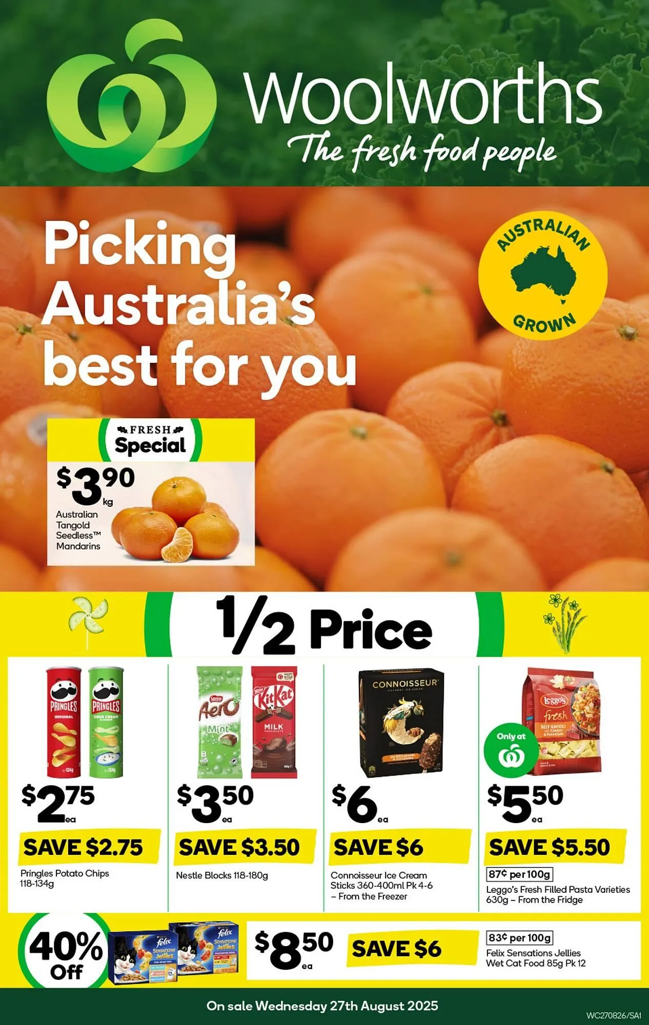 Woolworths catalogue - Catalogue valid from 27 August to 2 September 2025 - page 1