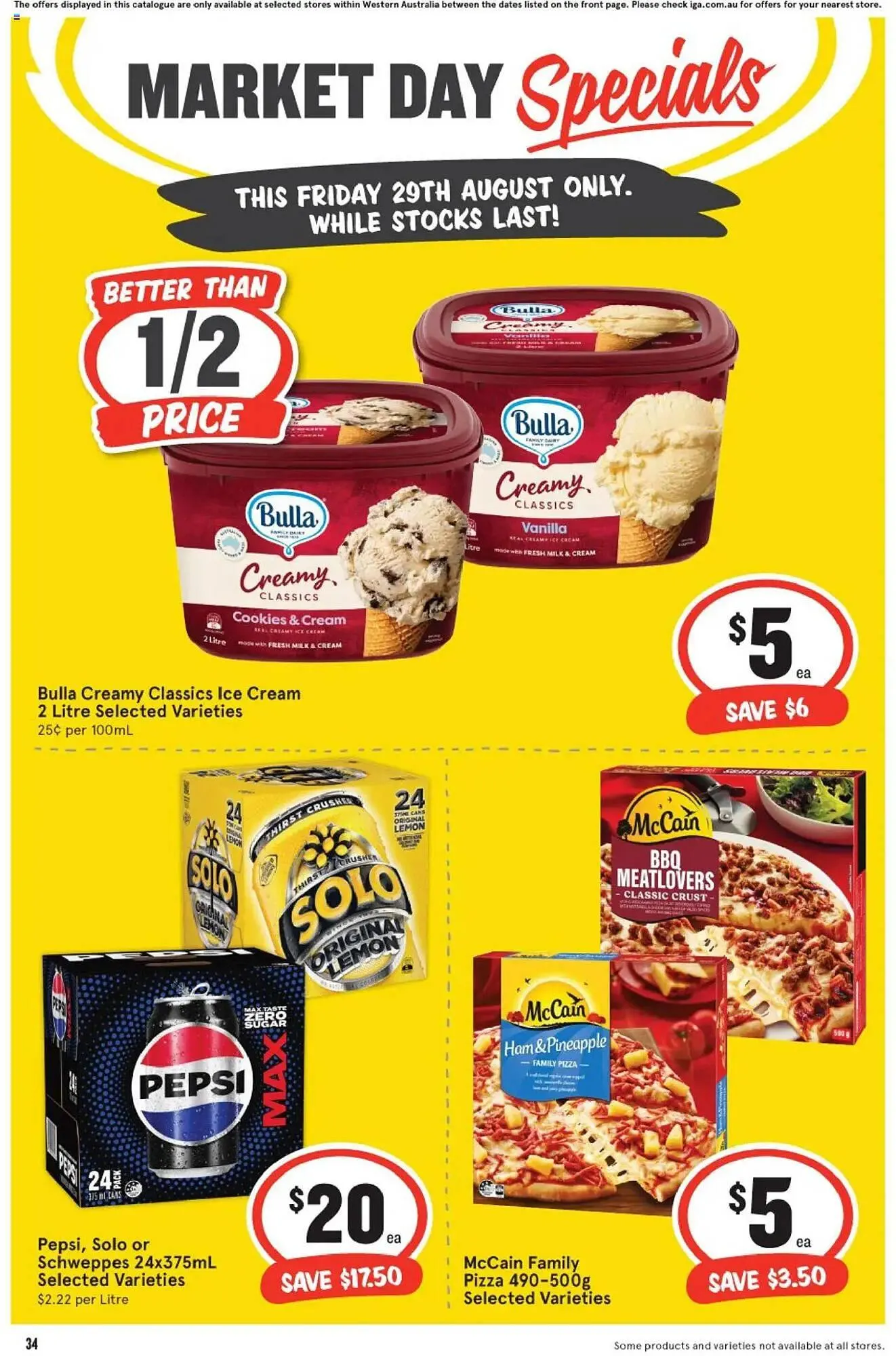 IGA catalogue - Catalogue valid from 28 August to 29 August 2025 - page 1