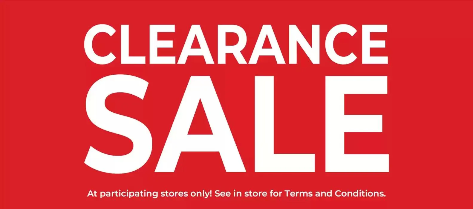 Clearance Sale - 1