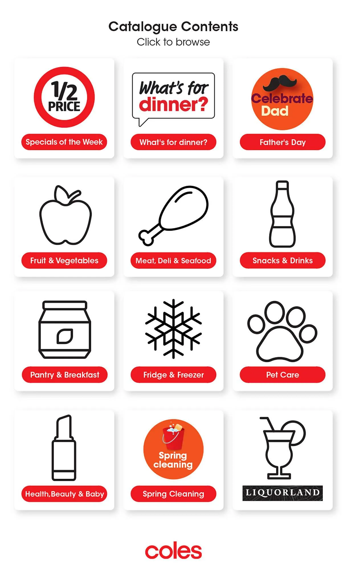 Coles catalogue - Catalogue valid from 27 August to 2 September 2025 - page 1