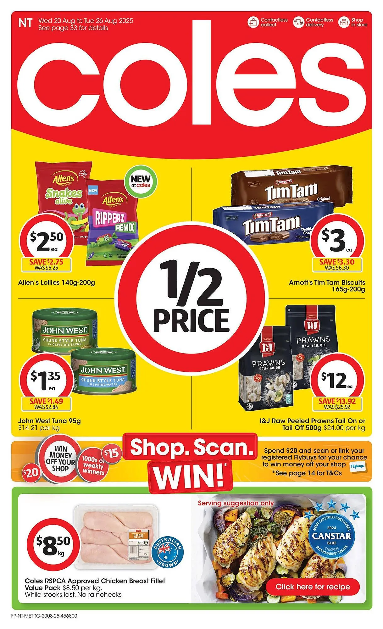 Coles catalogue - Catalogue valid from 19 August to 26 August 2025 - page 1