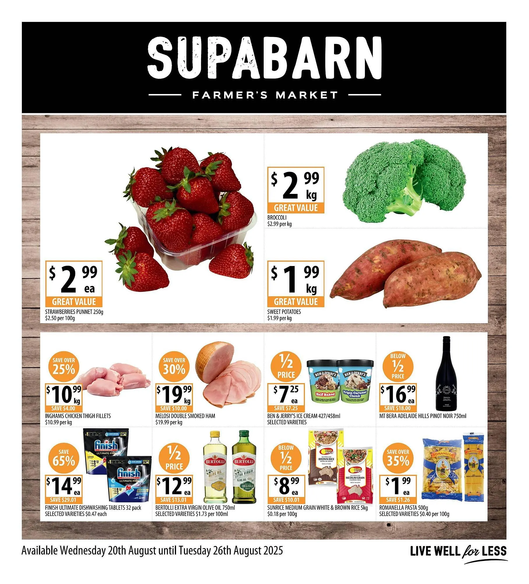 Supabarn catalogue - Catalogue valid from 20 August to 26 August 2025 - page 1