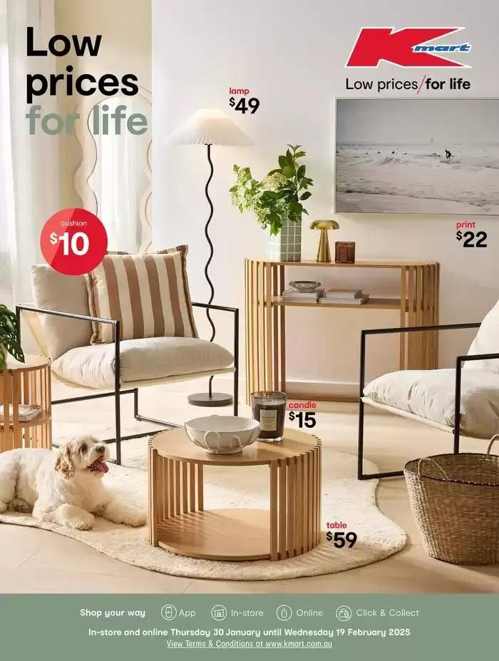 FEBRUARY LIVING - Low prices for life - Catalogue valid from 30 January to 19 February 2025 - page 1