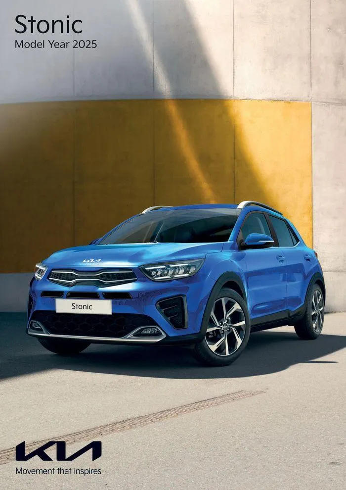 Kia Stonic - Catalogue valid from 26 August to 26 August 2025 - page 1