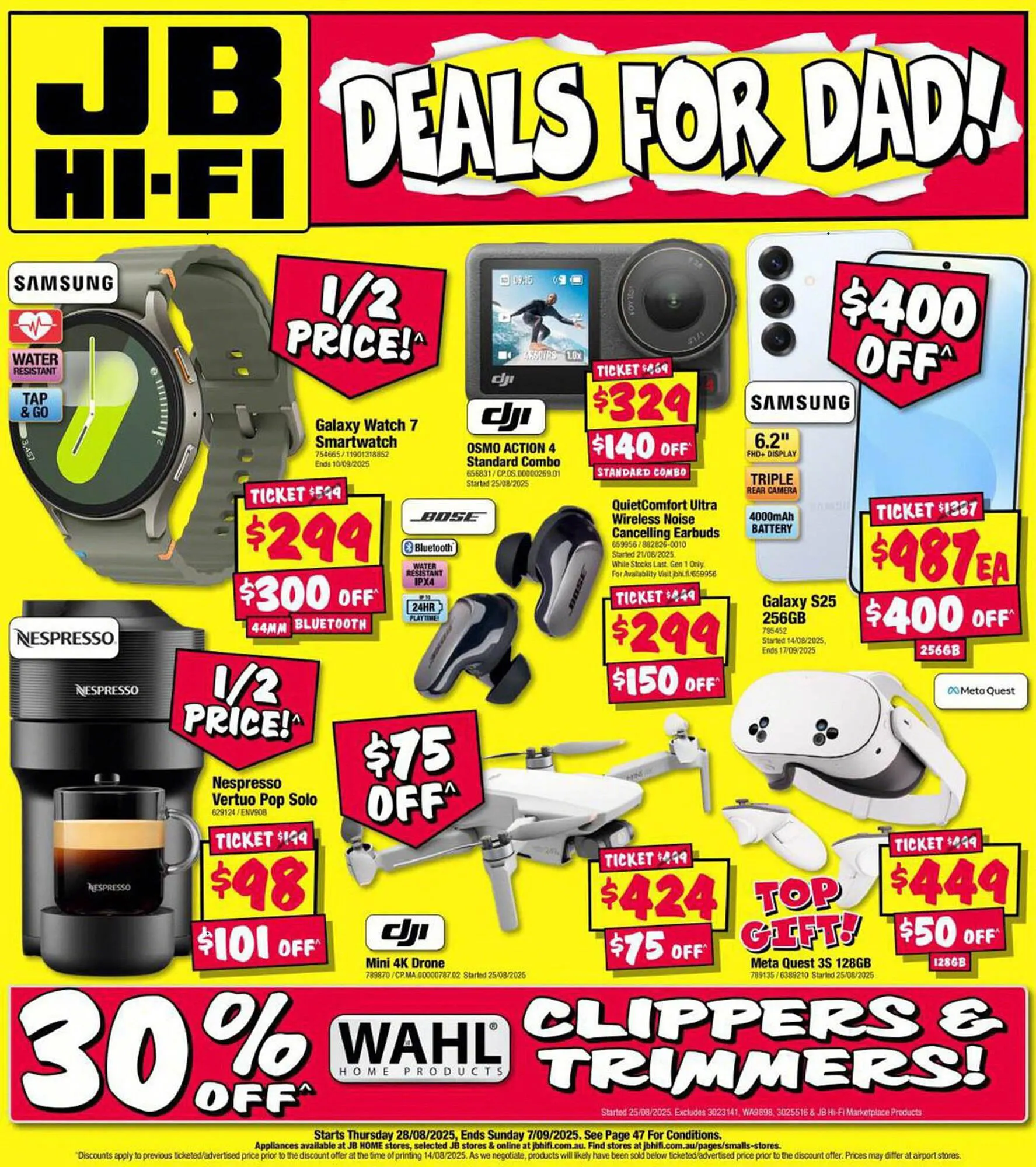 JB Hi-Fi catalogue - Catalogue valid from 28 August to 7 September 2025 - page 1