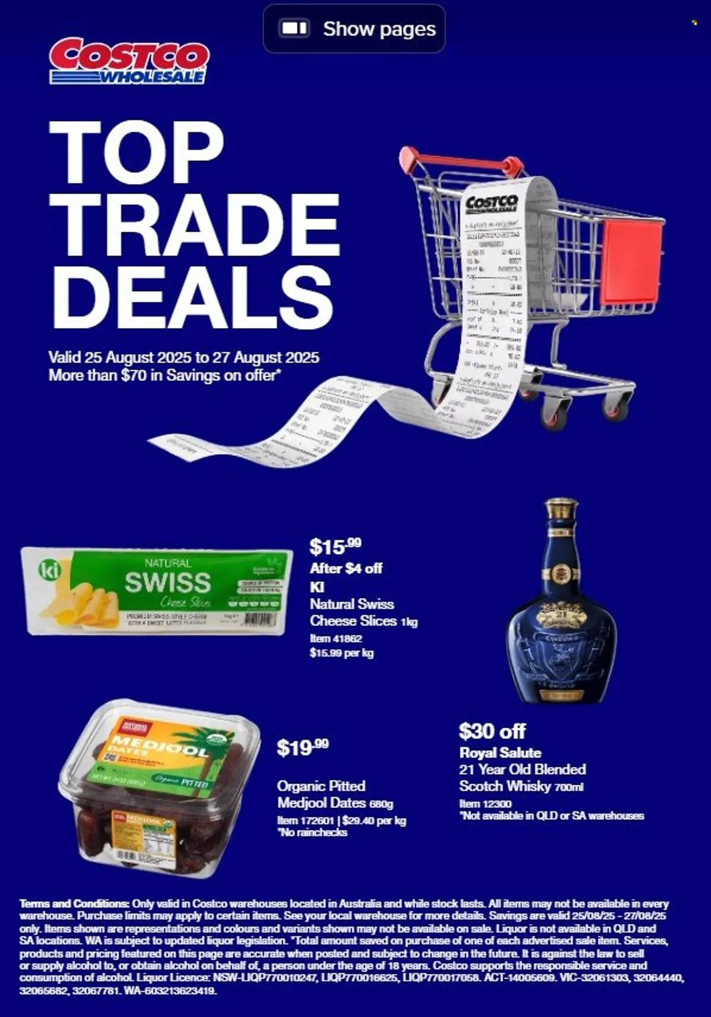 Costco catalogue - Catalogue valid from 25 August to 27 August 2025 - page 1