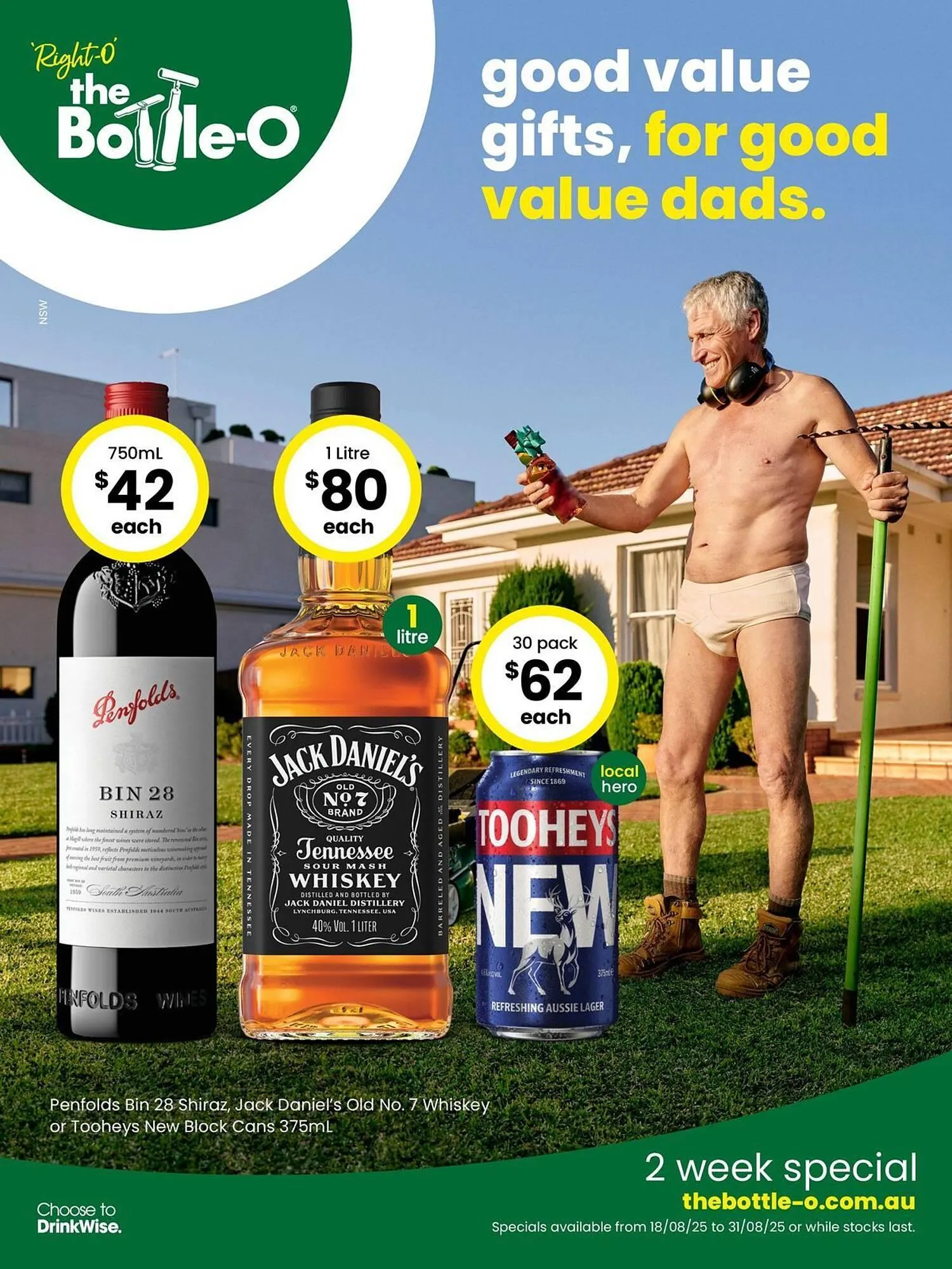 The Bottle O catalogue - Catalogue valid from 18 August to 31 August 2025 - page 1