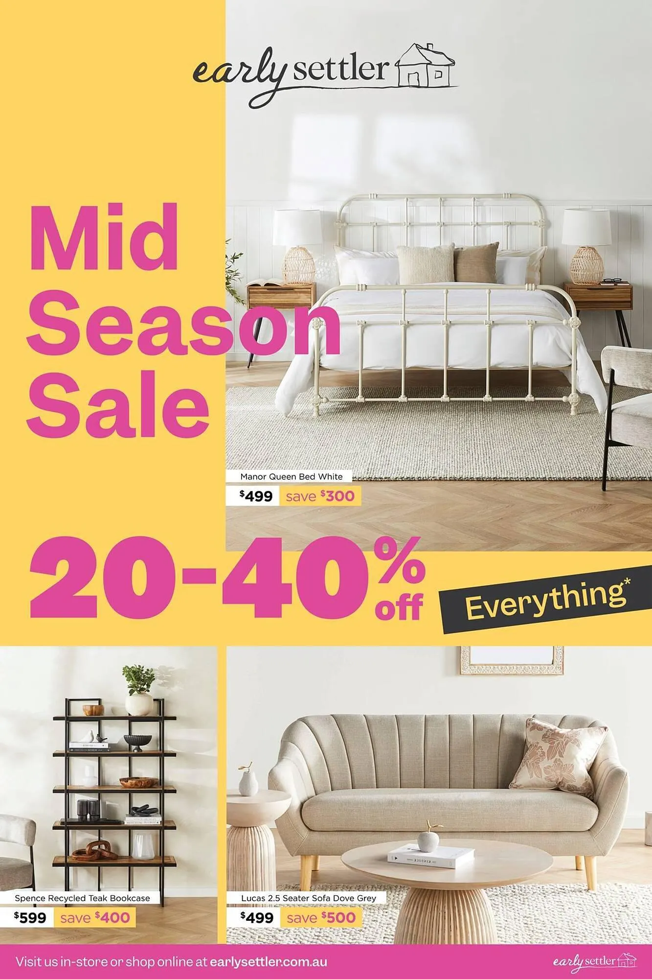 Early Settler catalogue - Catalogue valid from 4 April to 30 April 2024 - page 