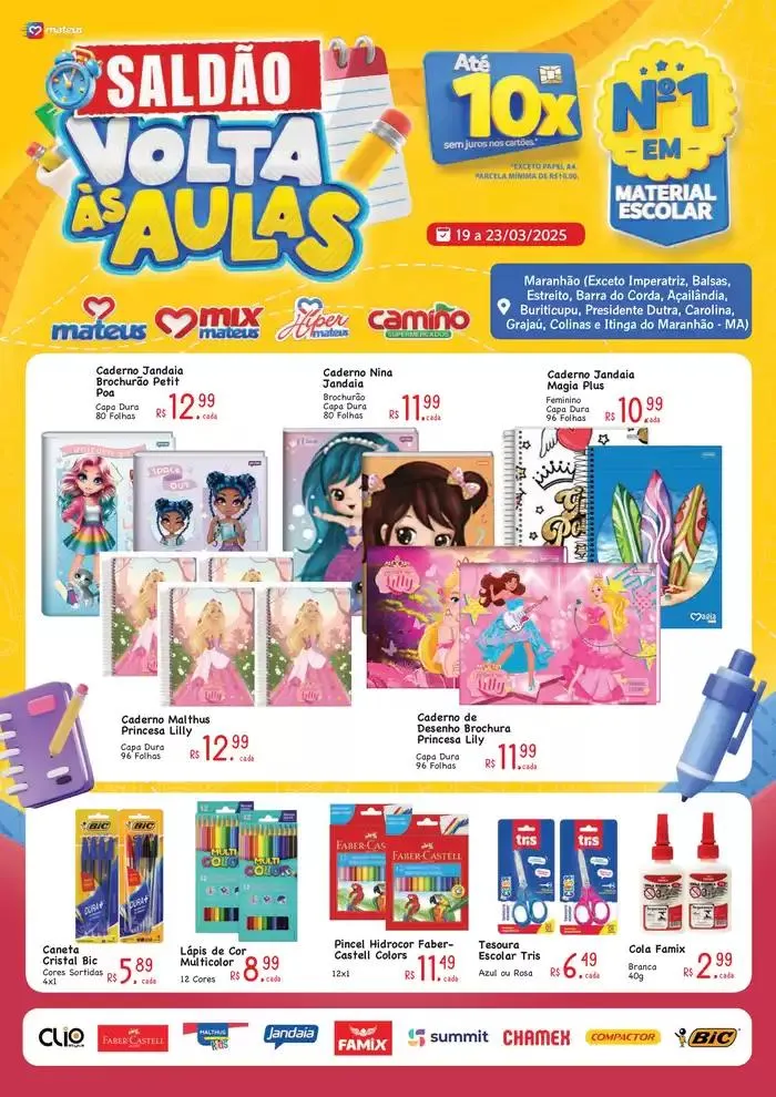 Encarte de Melhores ofertas para todos os clientes 19 de março até 23 de março 2025 - Pagina 1