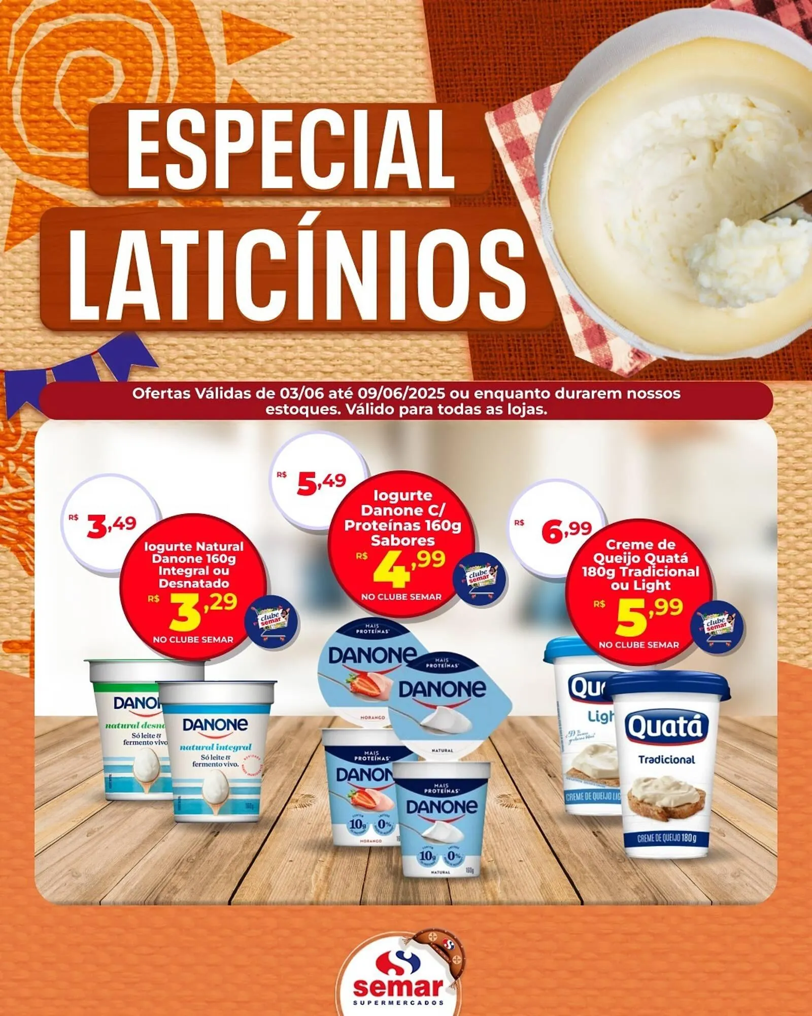 Encarte de Catálogo Semar Supermercado 6 de junho até 9 de junho 2025 - Pagina 2