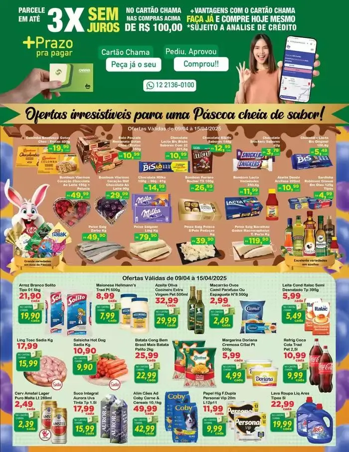 Tabloide de Ofertas Supermercado Chama - 1