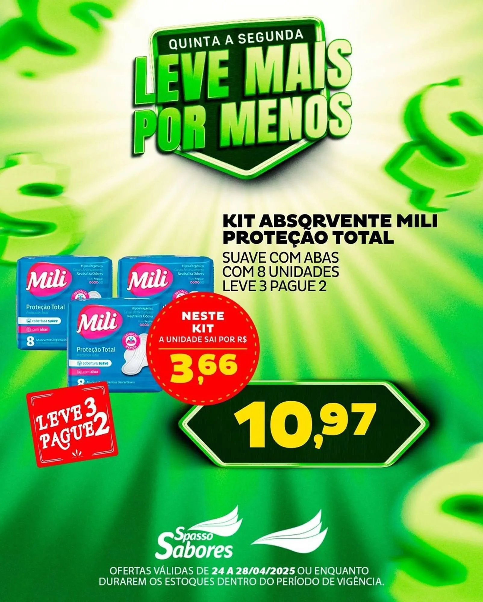 Encarte de Catálogo Spasso Sabores 24 de abril até 28 de abril 2025 - Pagina 6