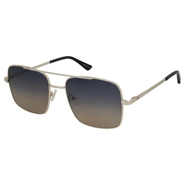 Óculos de sol Hit, modelo 3 4099, cor Degradê Azul e Marrom, tamanho 56