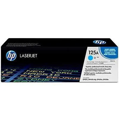 Toner HP 125A Ciano Laserjet Original (CB541AB) Para HP Laserjet CP1515n, CM1312, CM1312nfi CX 1 UN