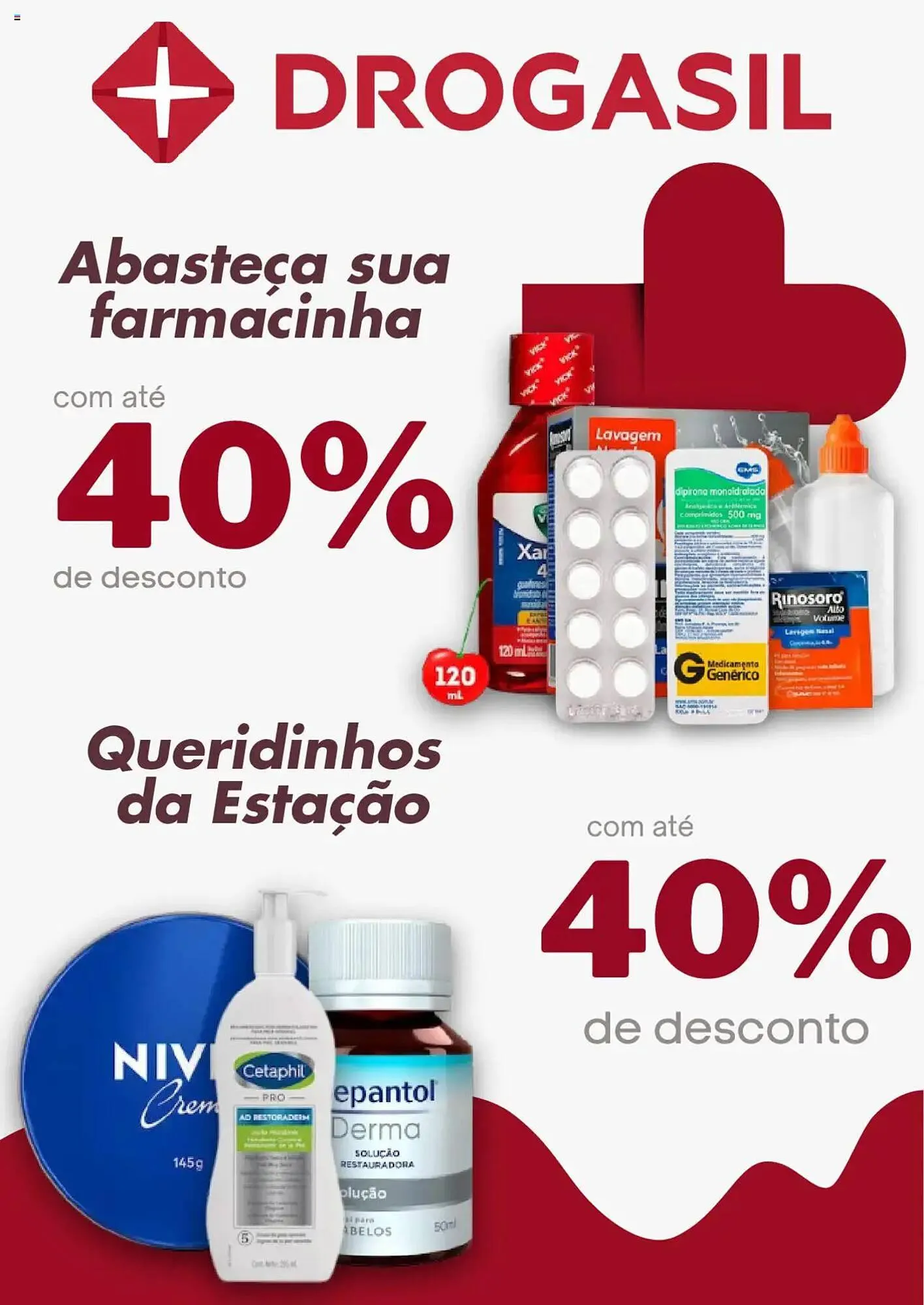 Encarte de Catálogo Drogasil 14 de julho até 20 de julho 2025 - Pagina 1
