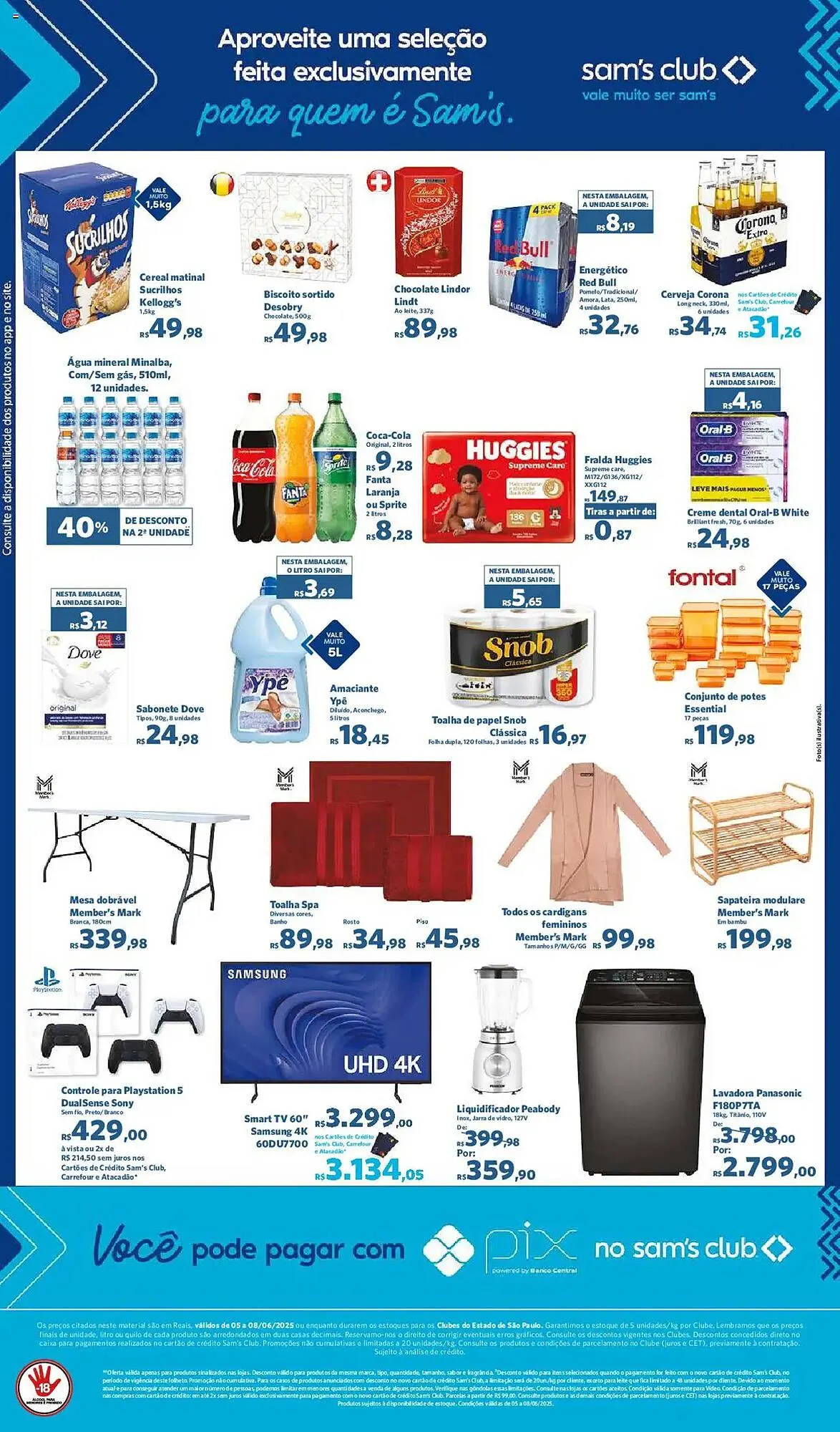 Encarte de Catálogo Sam's Club 5 de junho até 9 de junho 2025 - Pagina 2