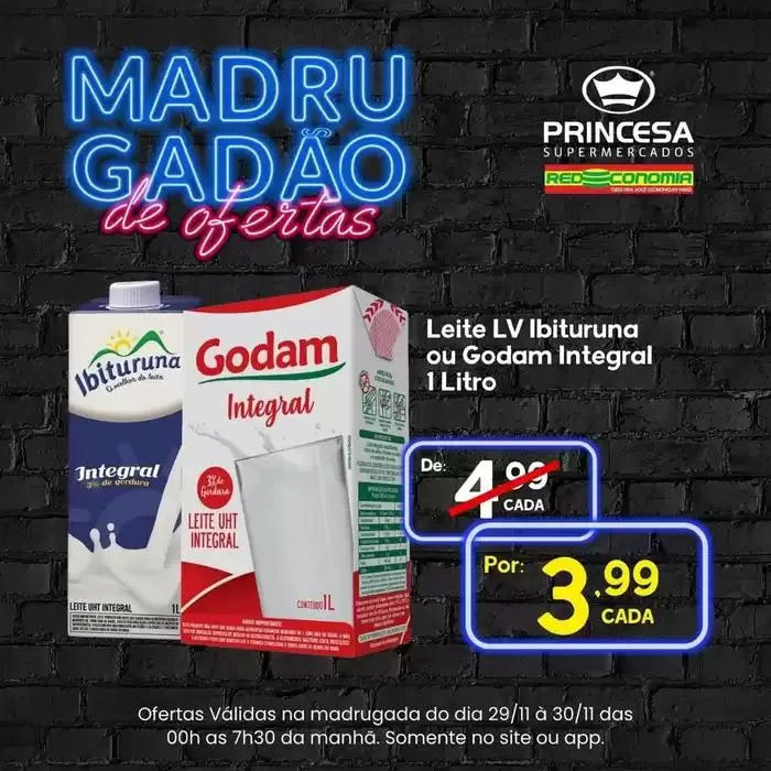 Encarte de Encarte Princesa Supermercados 27 de novembro até 30 de novembro 2024 - Pagina 1