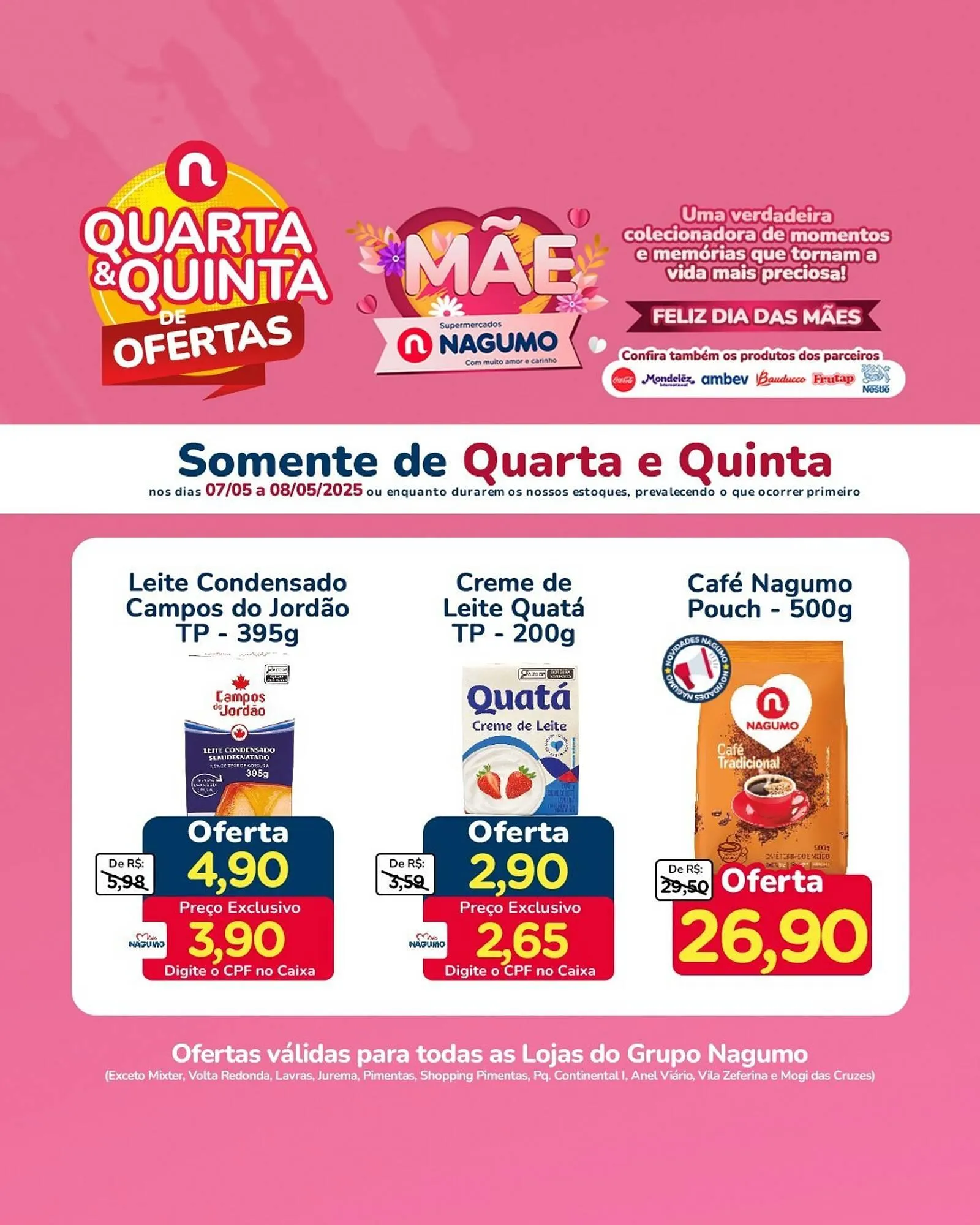 Encarte de Catálogo Nagumo 7 de maio até 8 de maio 2025 - Pagina 1