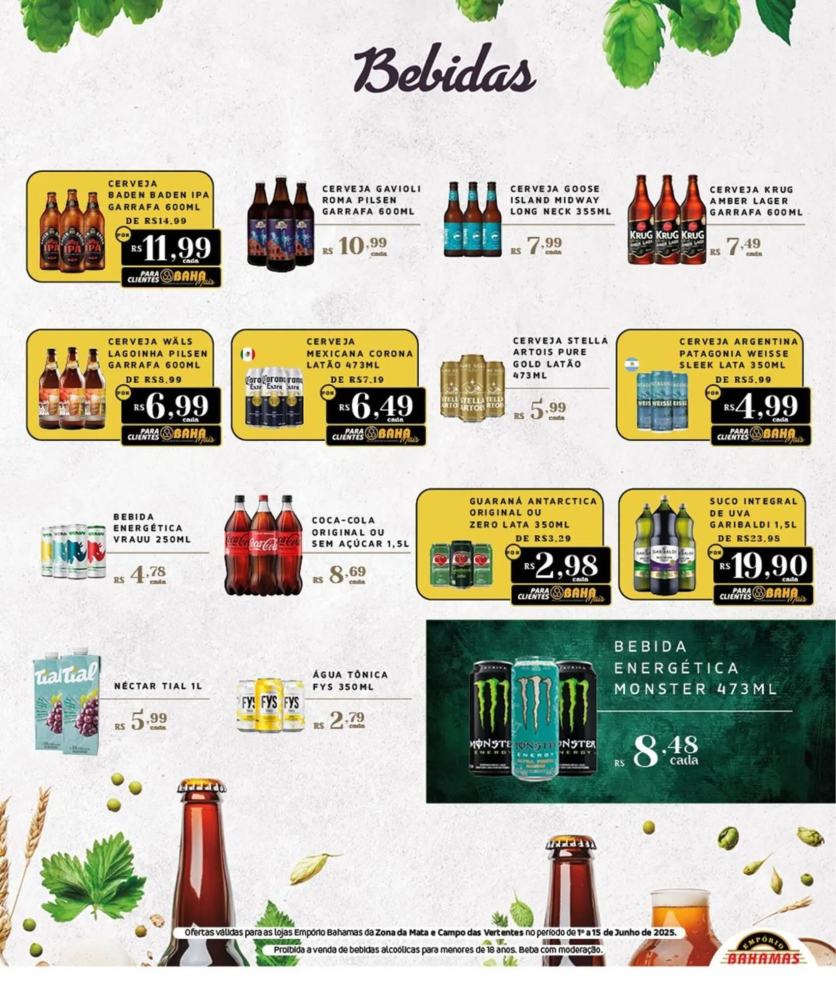 Encarte de Catálogo Empório Bahamas 1 de junho até 15 de junho 2025 - Pagina 3